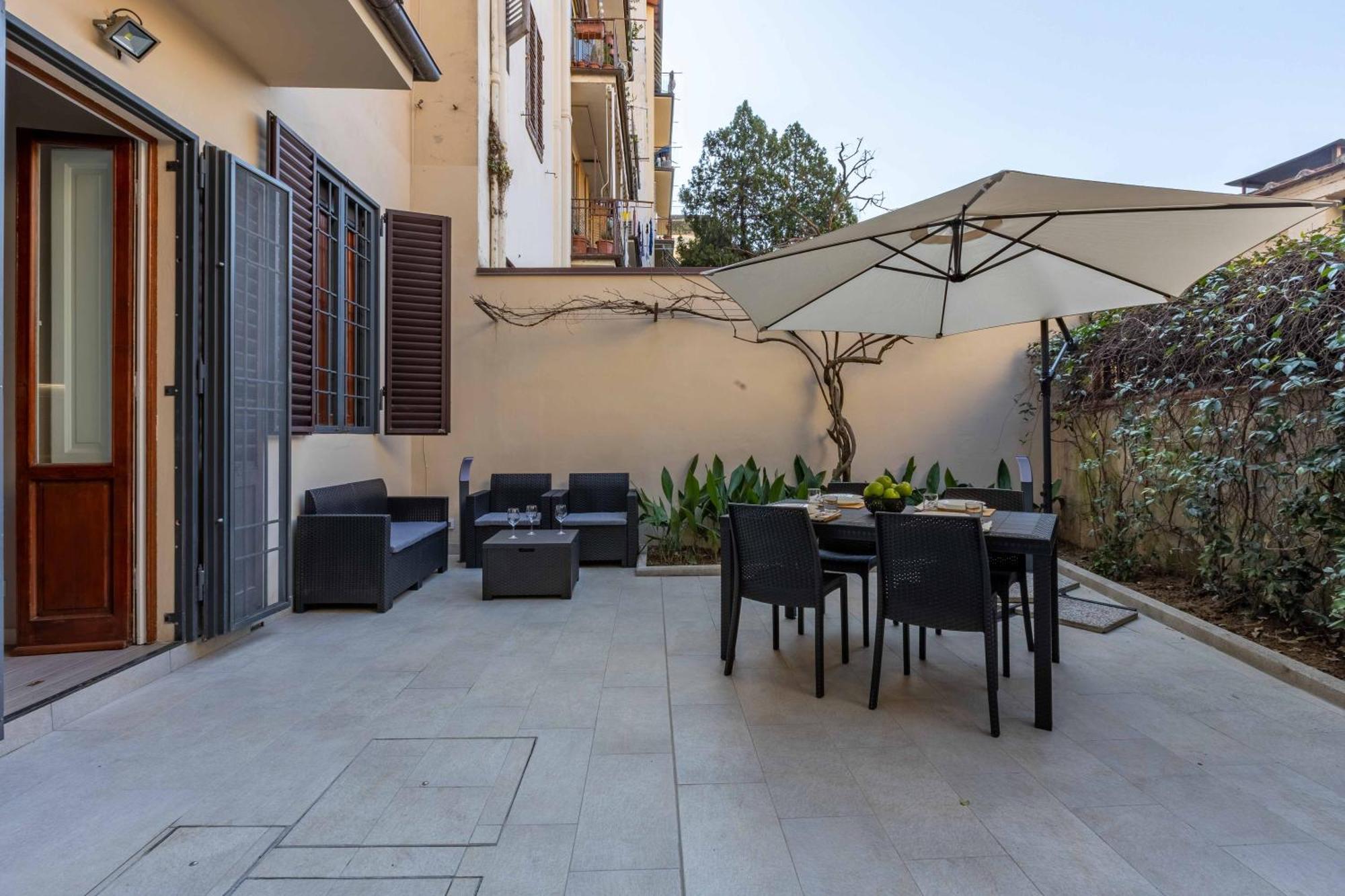 New! Ghirlandaio Garden 61 Apartment Florence