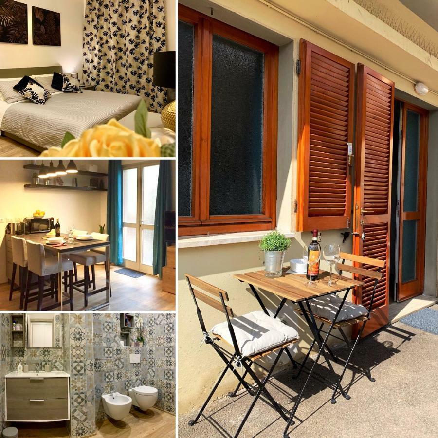 Open The Classic Wooden Shutters At A Cozy Nest Apartment Florence