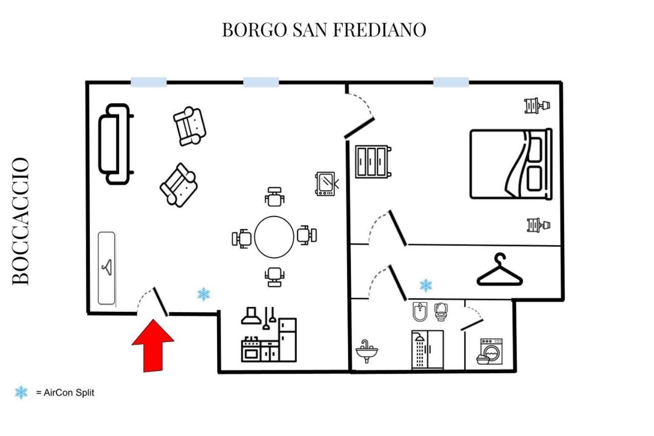 Boccaccio Elegant In Oltrarno Apartment *