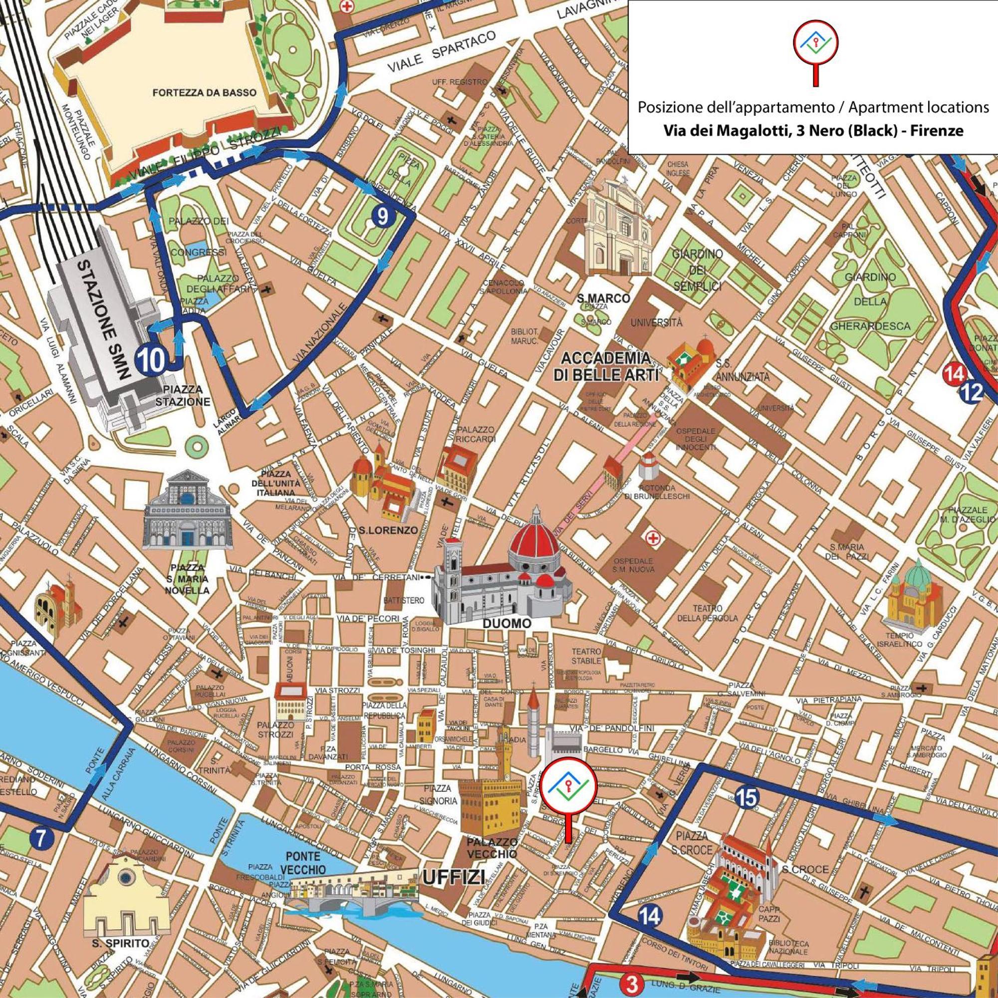 Apartment Florentia By Tuscanywego Florence