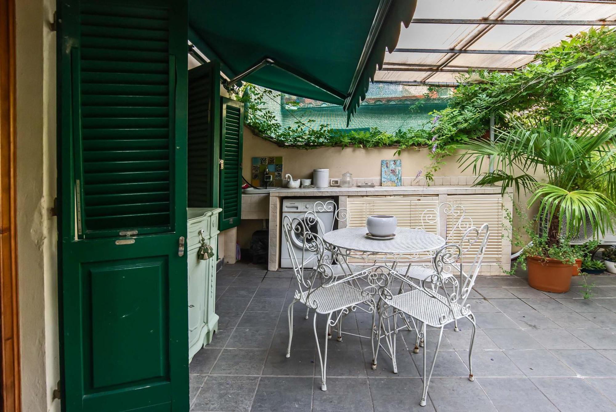 Apartment Loft With Terrace At Boboli Garden *