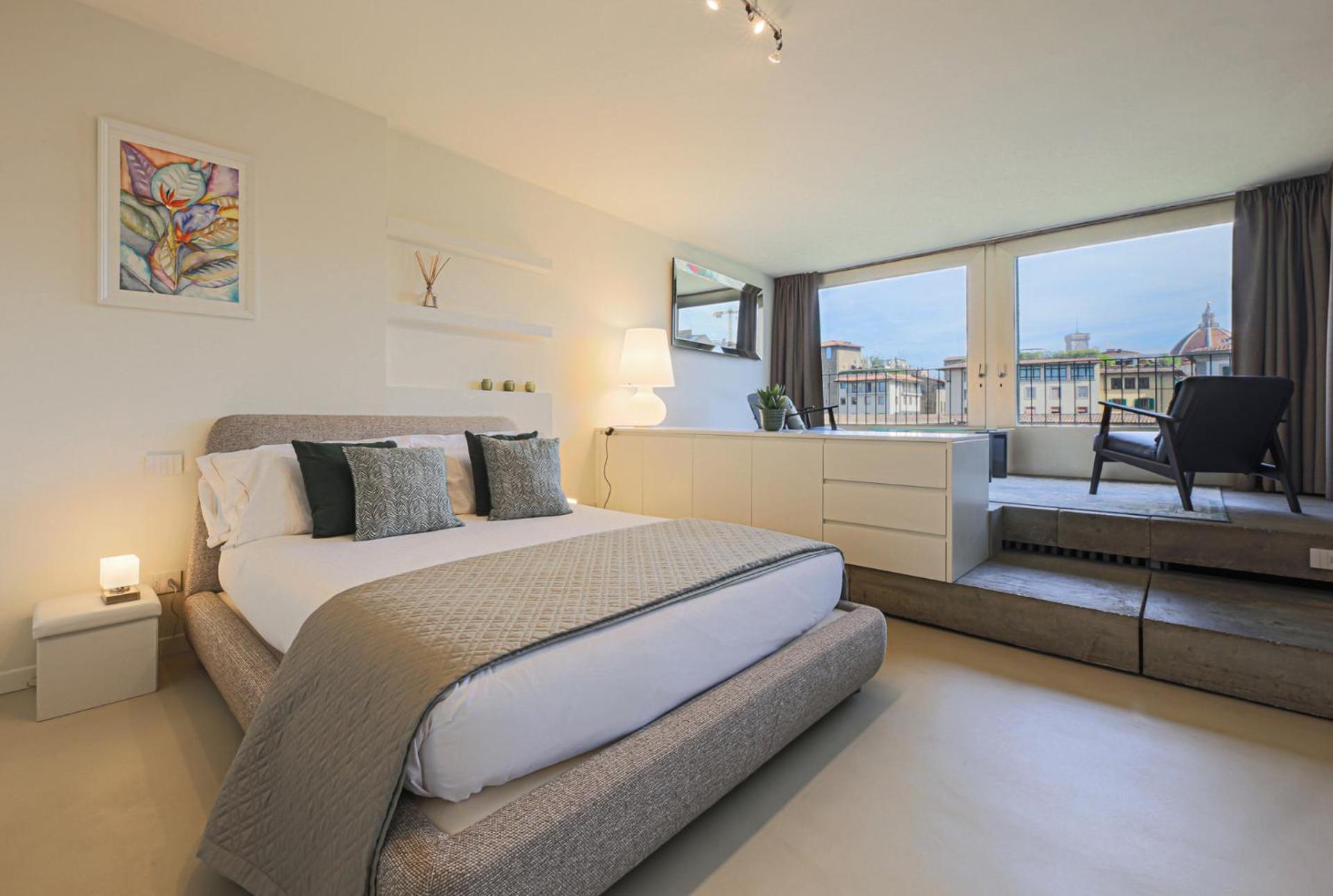 Florence- Vasari Luxury With View Appartement *