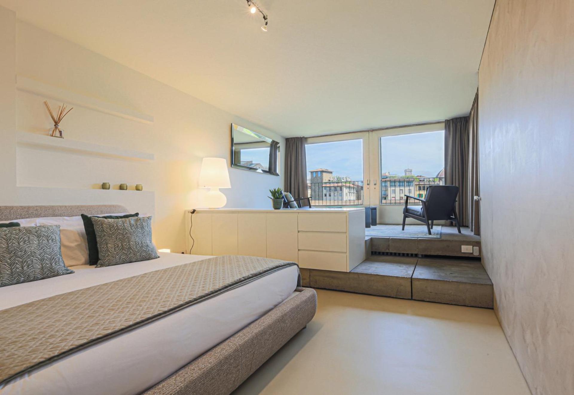 Florence- Vasari Luxury With View Appartement *