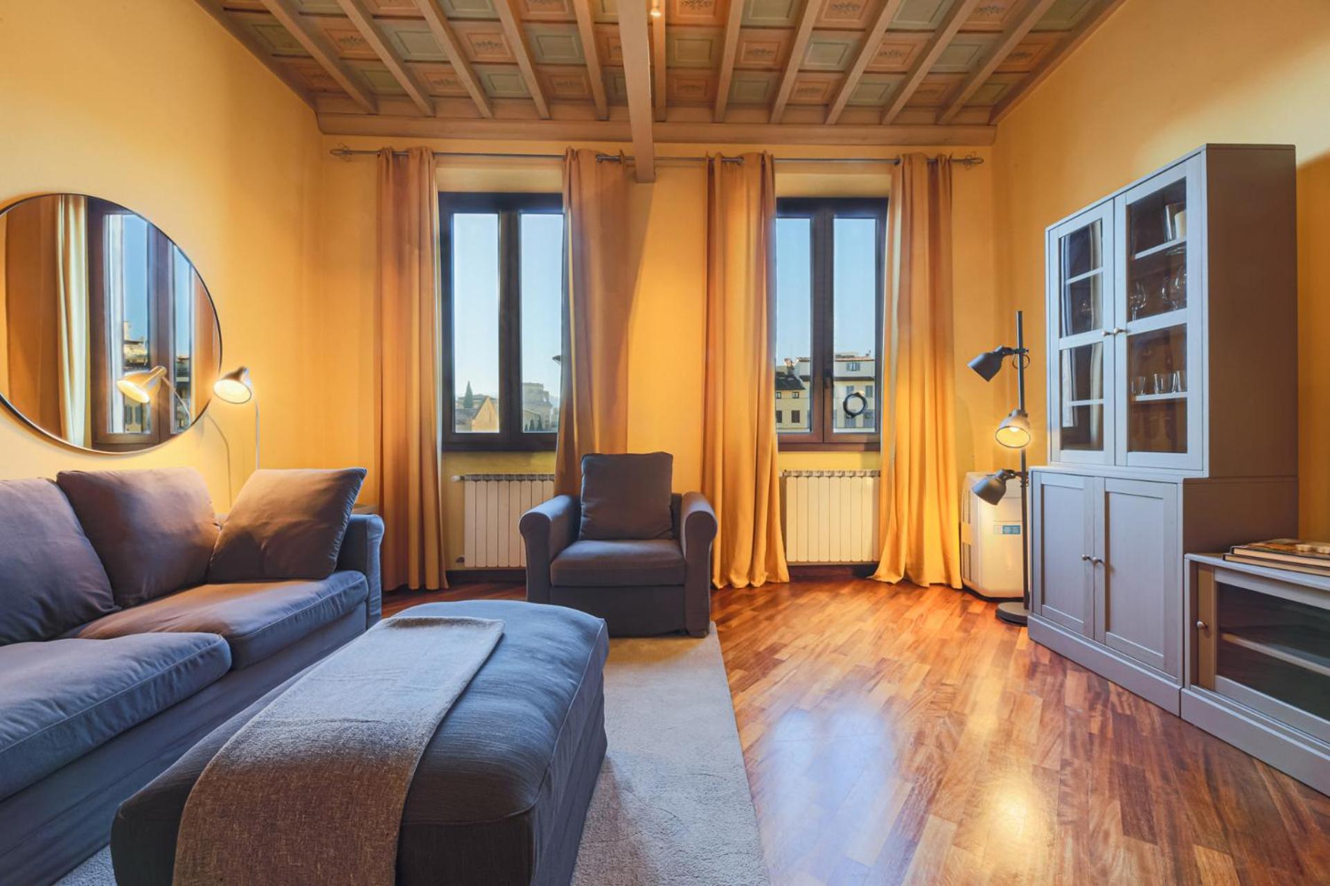Florence- Dante's View-piazza Santa Croce In The Heart Of Apartment
