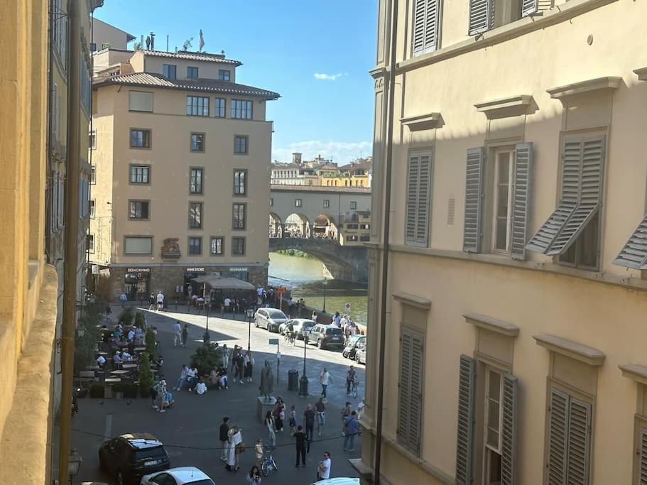 Romantico Con Vista Su Ponte Vecchio Appartement *