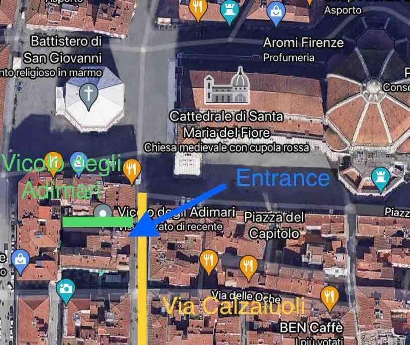 Next To The Duomo Of Florence, Raffaello, With Private Patio Apartment *