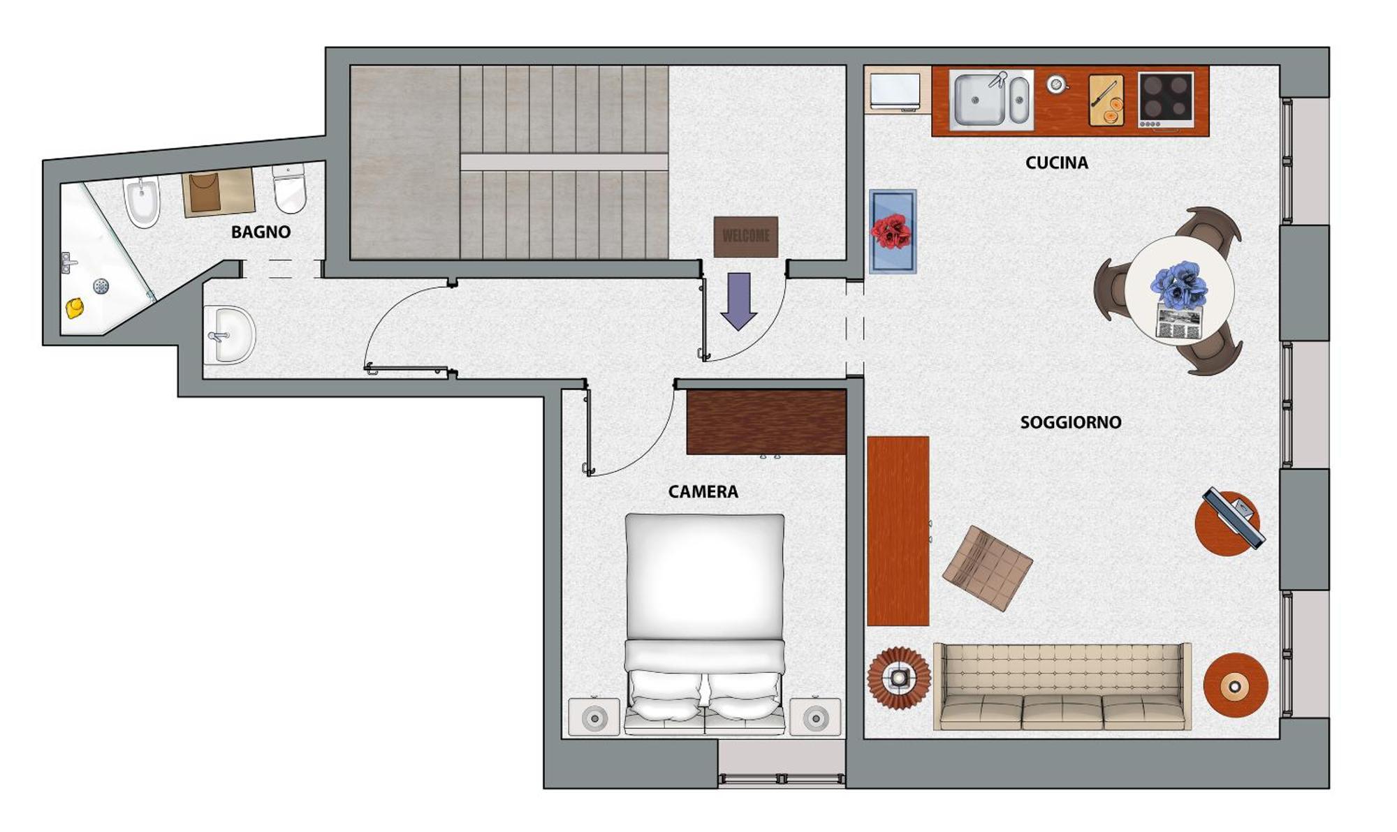 Acacia - Peonia Apartment Florence