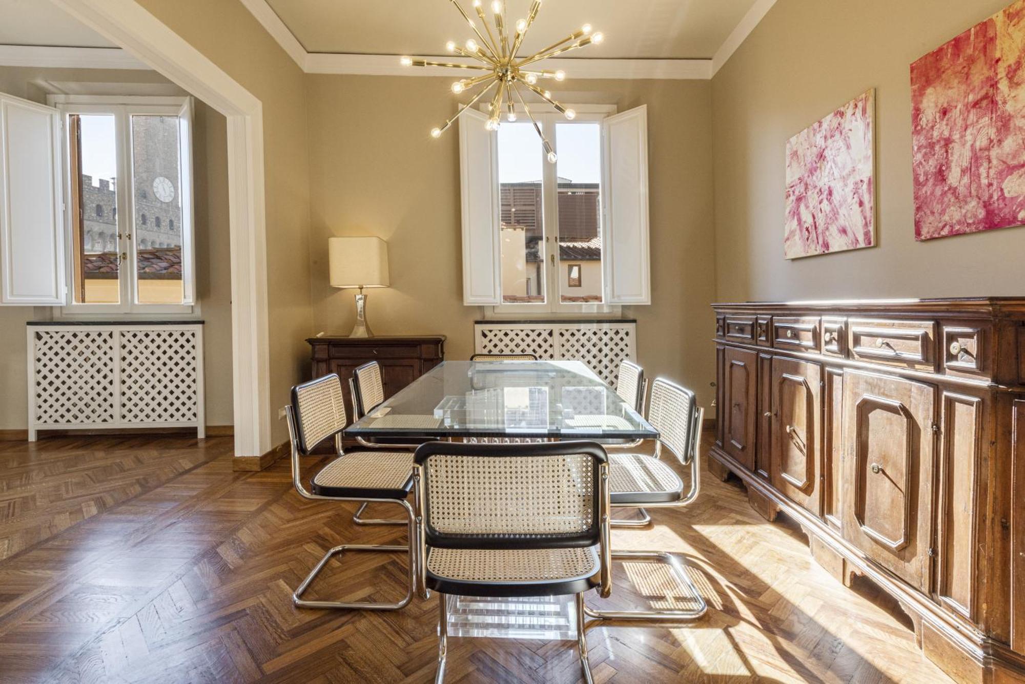 Apartment Penthouse In Piazza Della Signoria Duomo View Florence