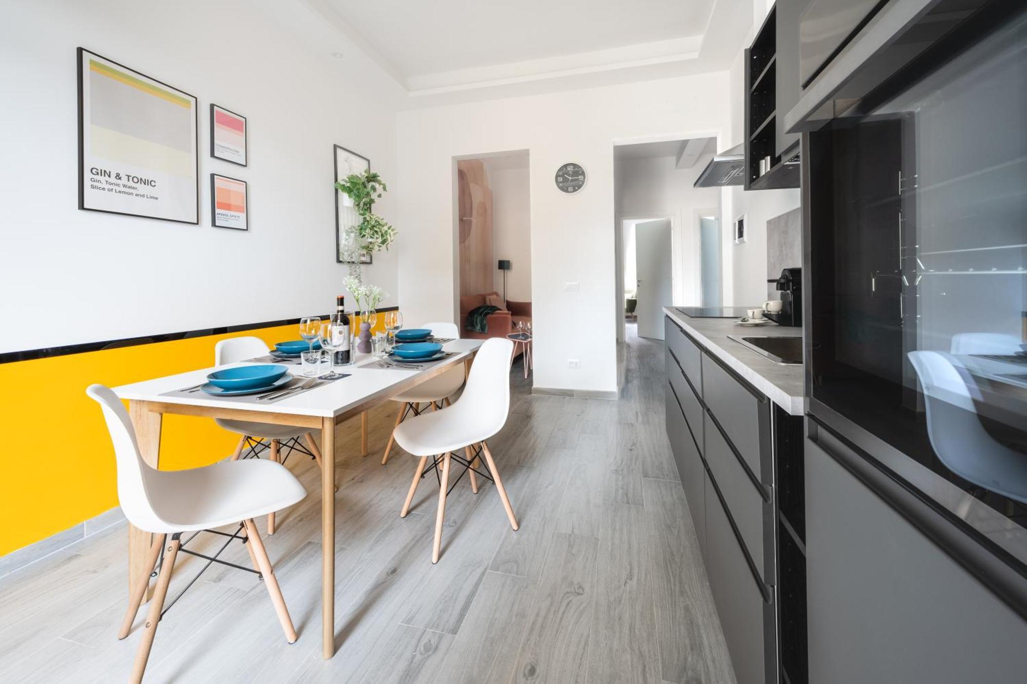 Via Pollaiolo, 55 - Charming - Comfort E Stile A 350mt Dal Tram! First Floor With Elevator And Car Places On Street Appartement *