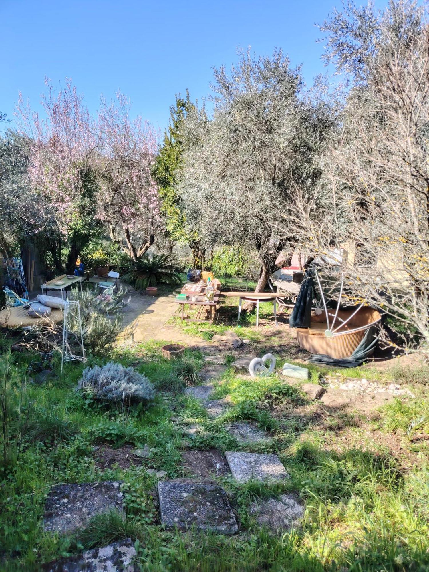 Turisti Nella Natura In Citta D'arte Campsite Florence