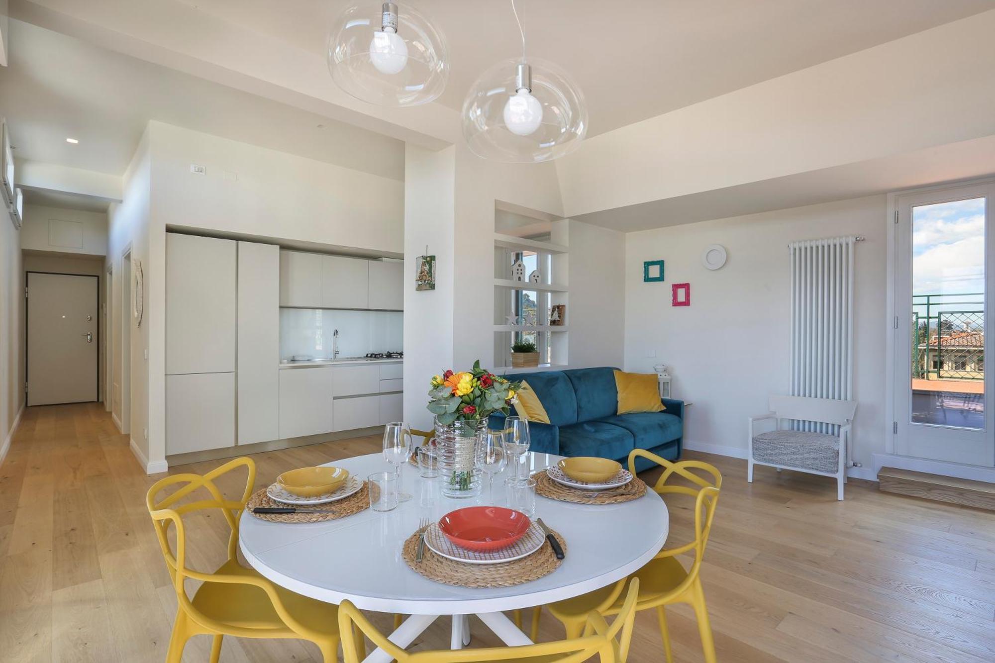 Penthouse With Big Terrace In Oltrarno