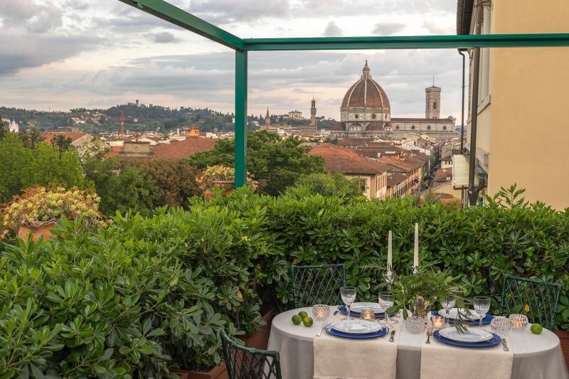 Luxury Penthouse Accademia Apartment Florence