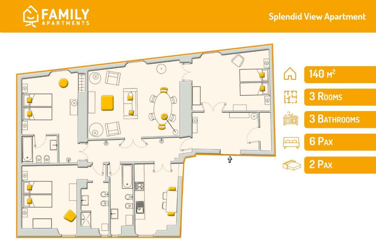 Apartment Family Rinascimento Palace Florence