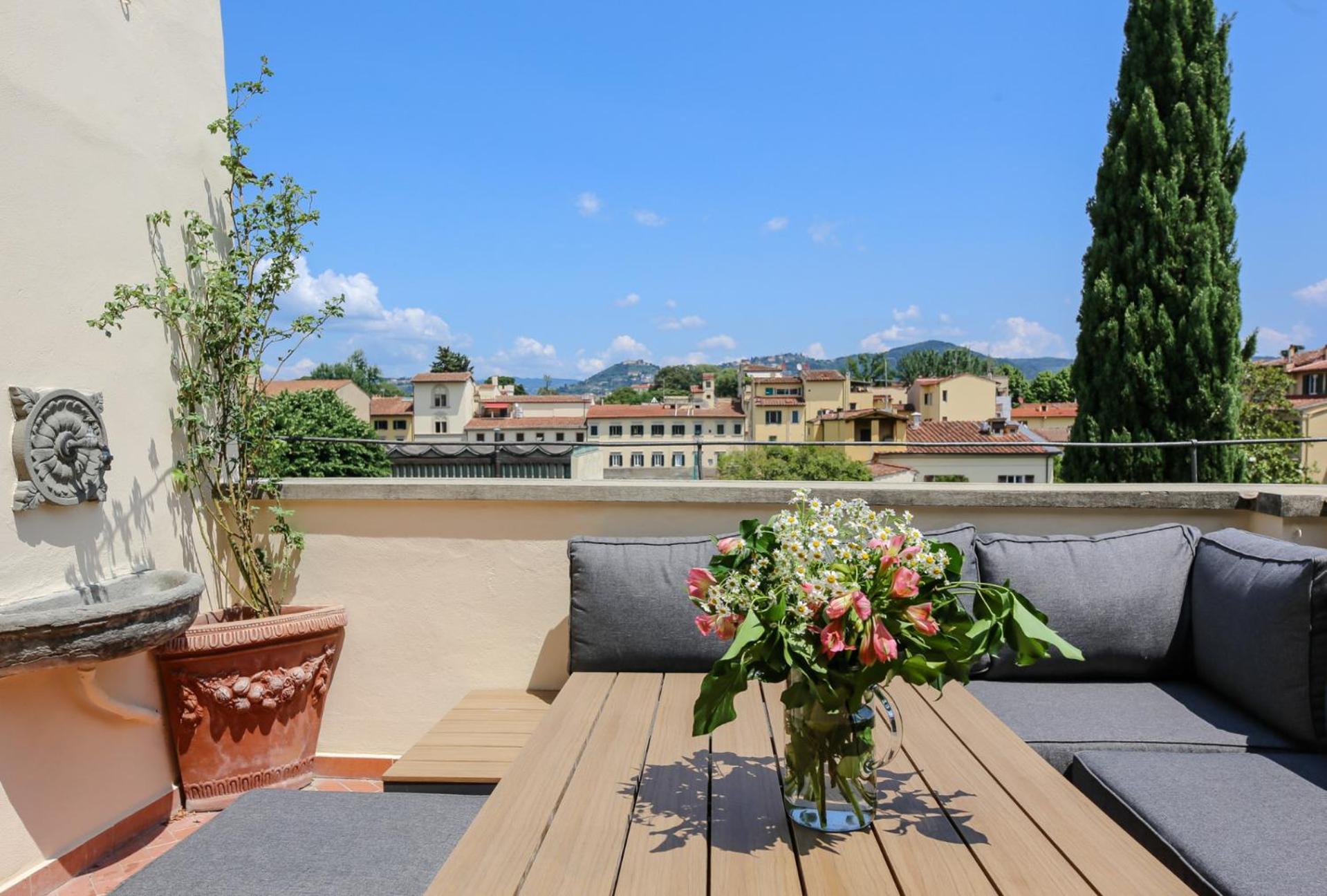 Florence- Alfieri Prestige With Terrace Appartement *