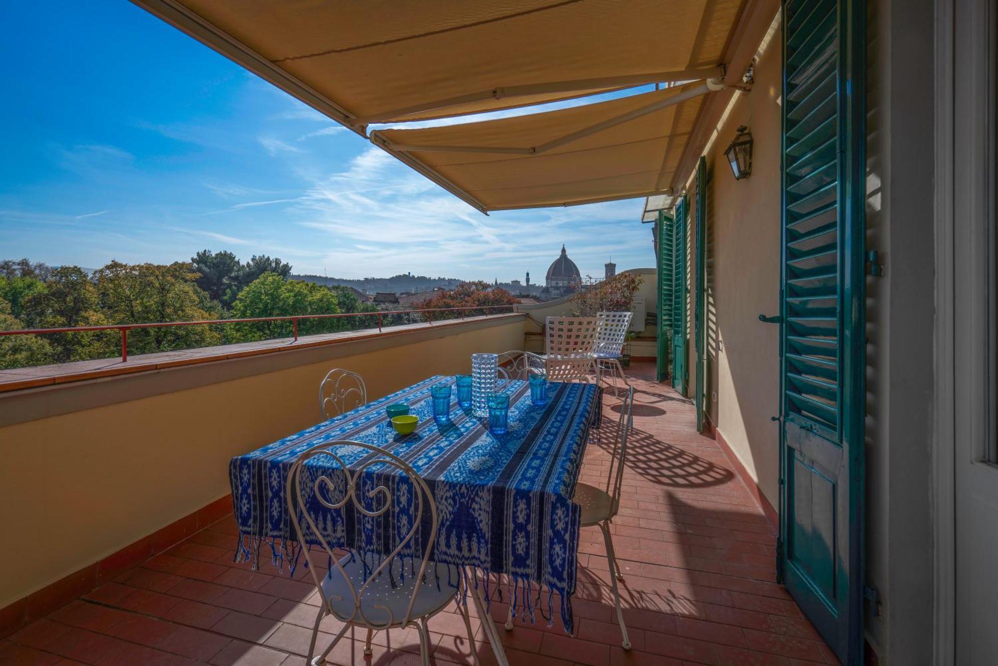 Appartement Orto Botanico With Terrace And Dome View Florence
