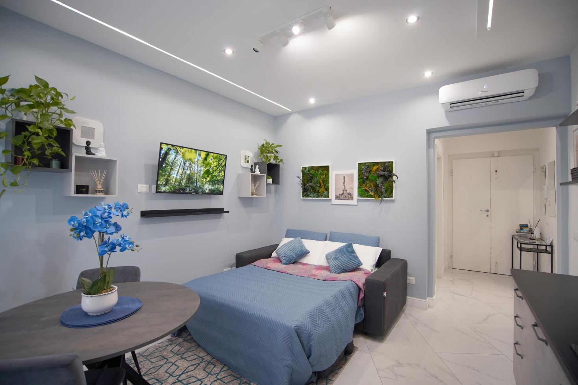 Sky Downtown Smn ,train Station,2 Letti,balcone Appartement *