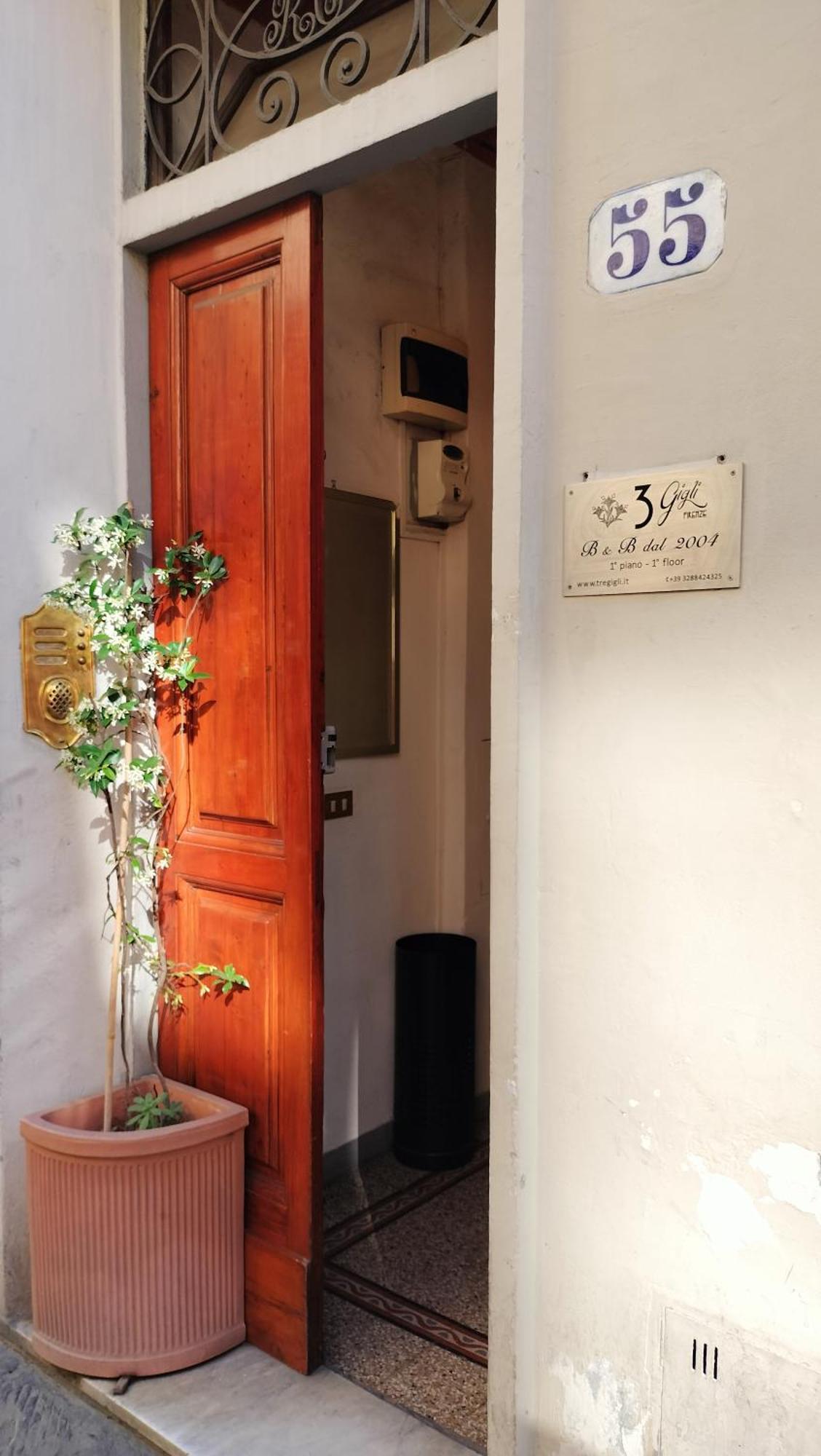 Tre Gigli A Firenze, 5 Minutes From Station, Via Palazzuolo 55 Bed & Breakfast Florence