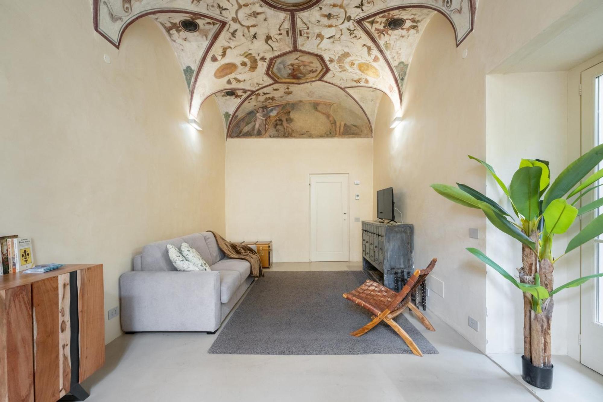 Apartment Keys Of Italy - Benci 20 Fresco - Frescoes One Bedroom Santa Croce